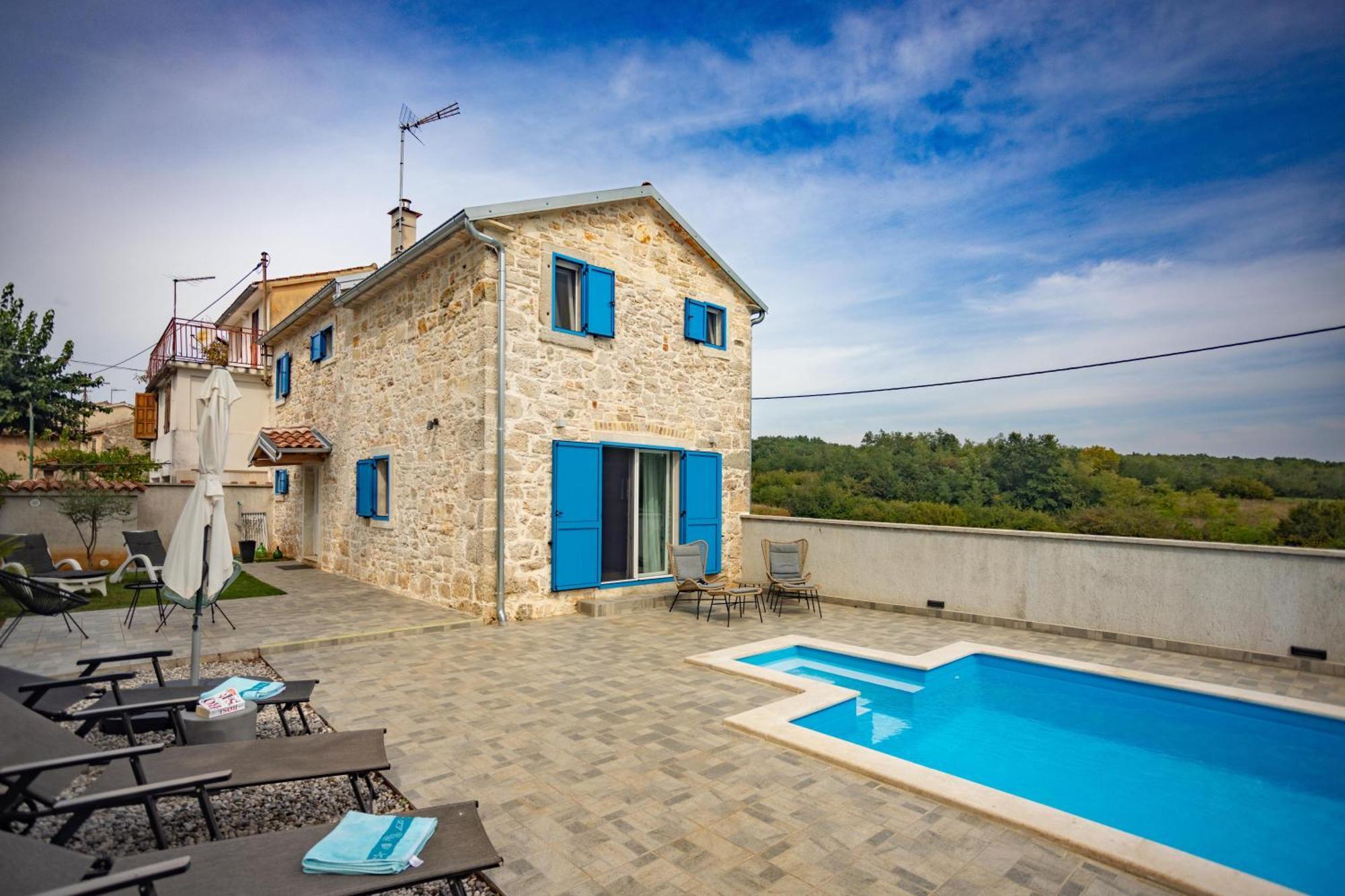 Villa Allegra Vizinada Ngoại thất bức ảnh